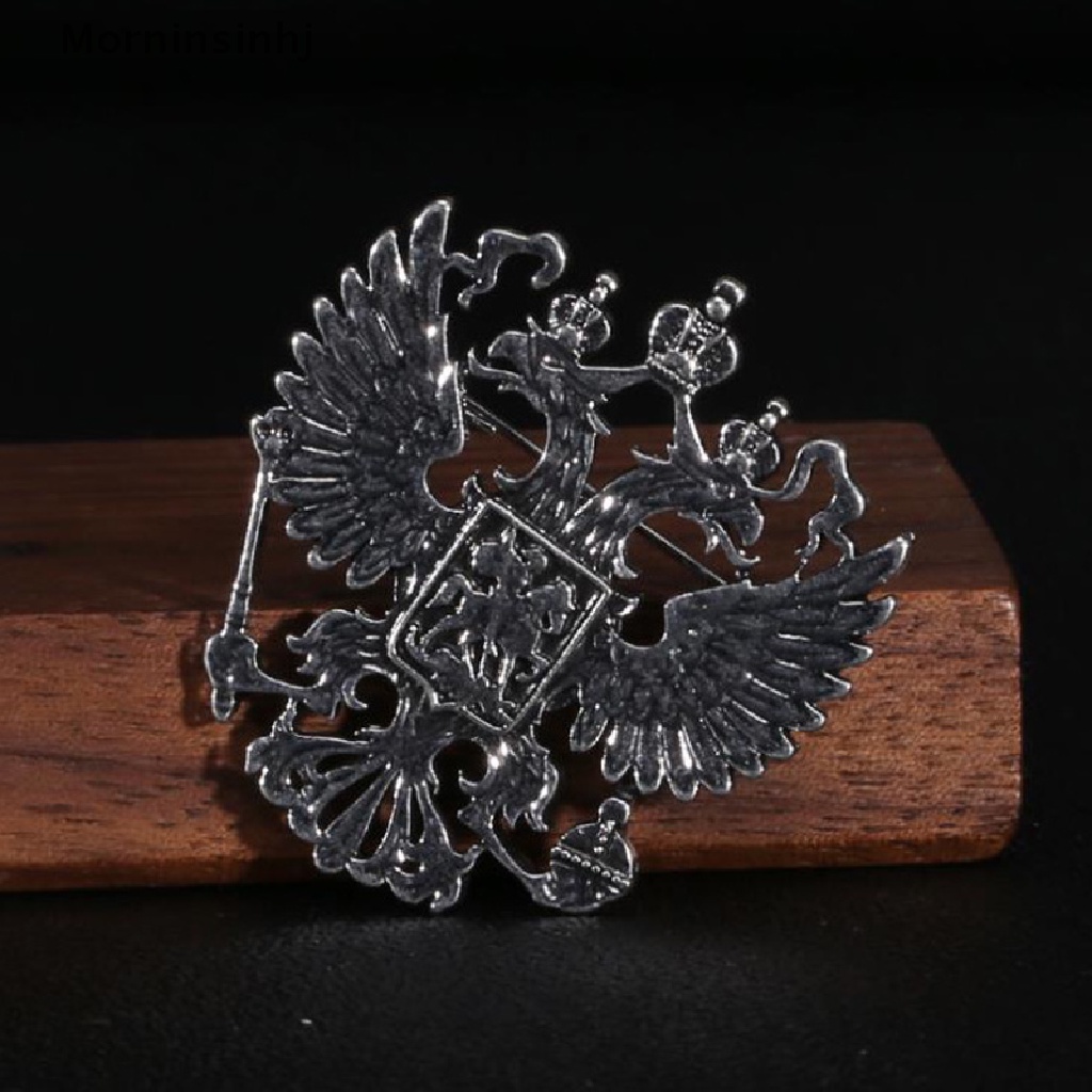 Mornin Vintage Eagle Bros Hewan Lapel Pin Perhiasan Untuk Wanita Pria Aksesoris Pakaian id