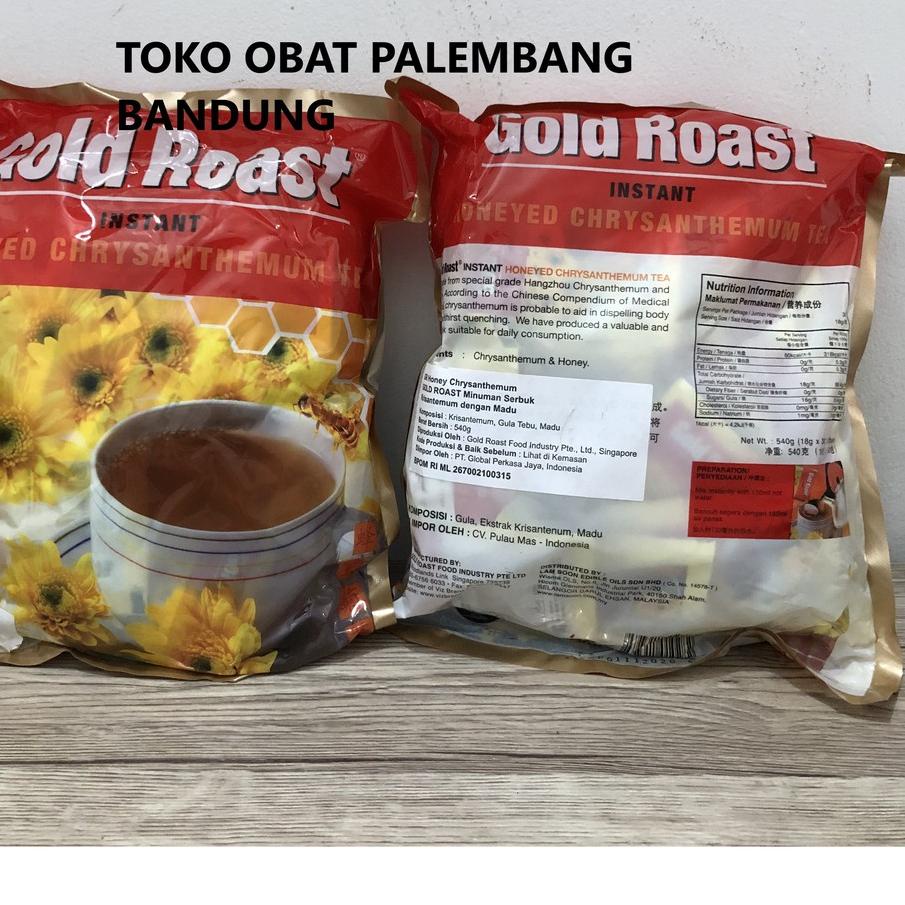 

✾ GOLD ROAST CHRYSANTHENUM TEA 30 SACHET CI HUA GOLDROAST CEREAL HONEYED CHRYSANTHEMUM TEA TEH KRISAN ✦