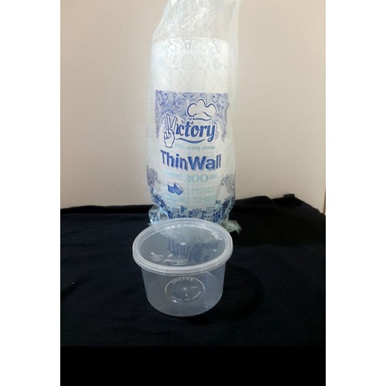 Thinwall round 300ml Victory 25pcs/Thinwall bulat 300ml Victory 25pcs