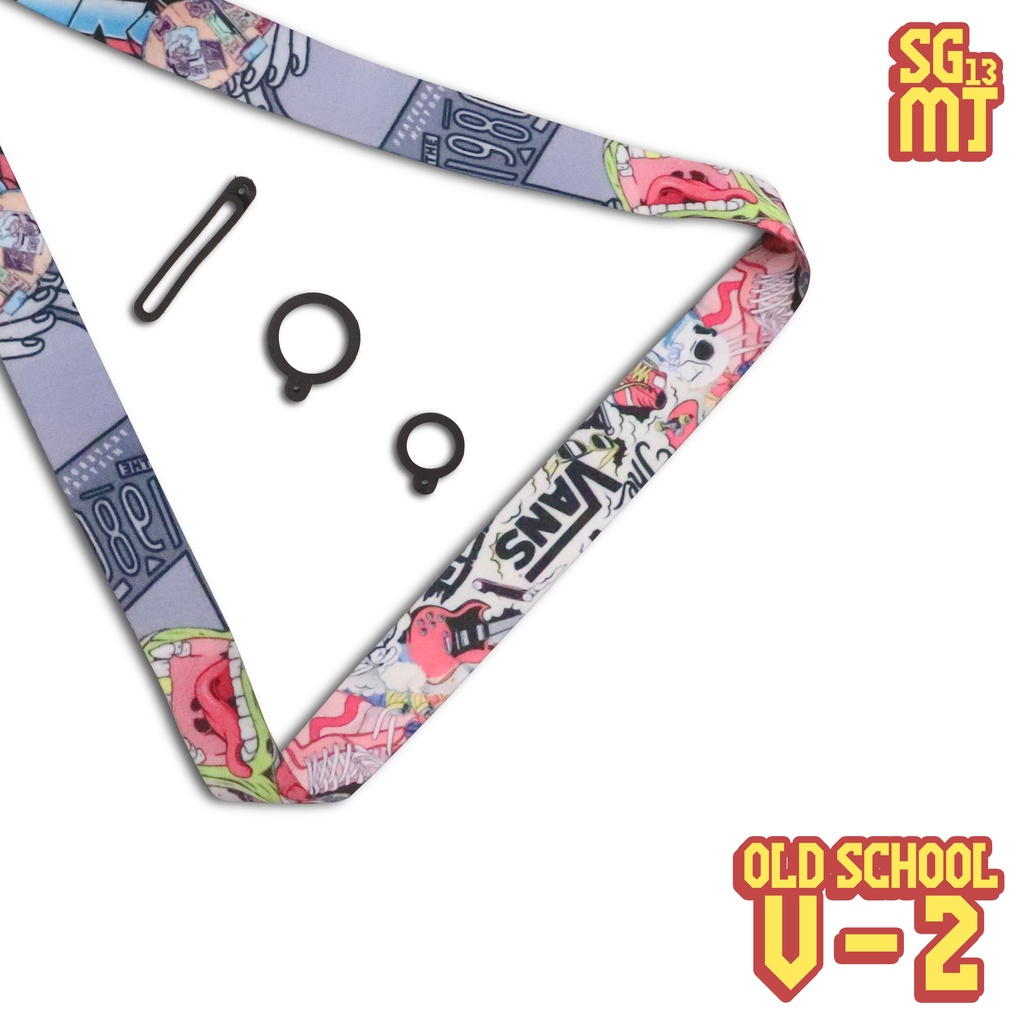 Lanyard VANS Sigmat13 Gantungan id card Printing Old School Series 2