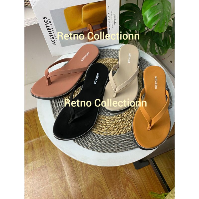 sendal jepit wanita murah/sandal wanita terbaru/sendal japit wanita nevada/japit polos