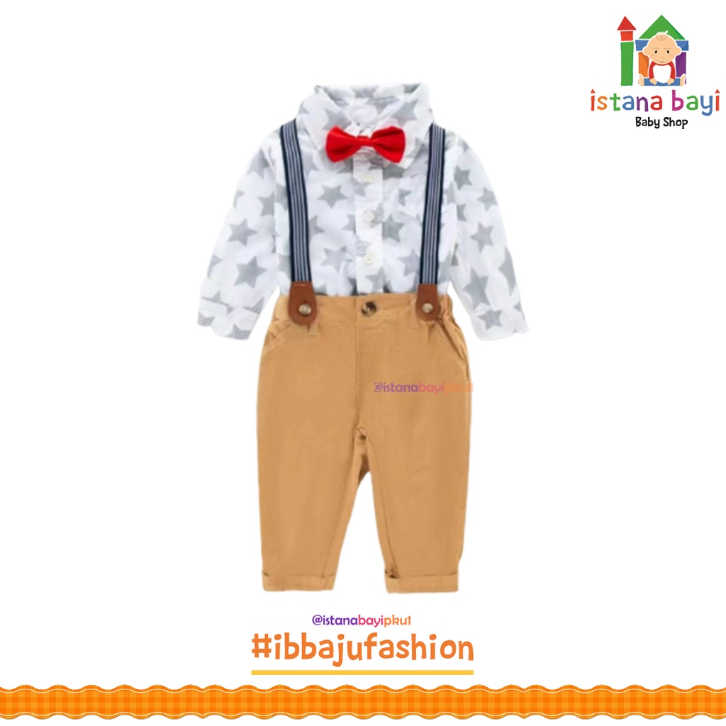 Catellove Setelan Panjang Overall  Anak Boy 221800 / Overall Anak Laki-laki