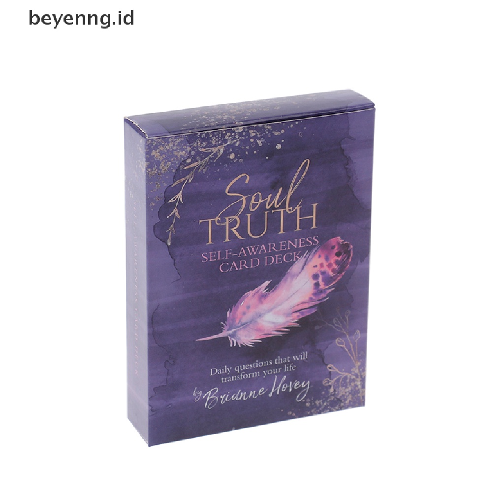 Beyen Soul Truth Self Awareness Card Deck Kartu Tarot Baru Papan Permainan Mainan ID