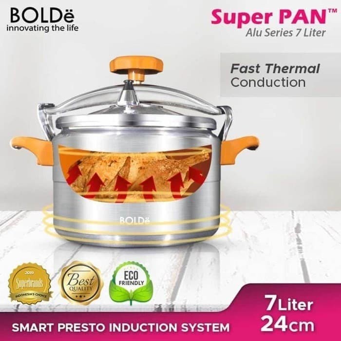 Panci Presto BOLDe Super PAN ALLU Series 7 Liter