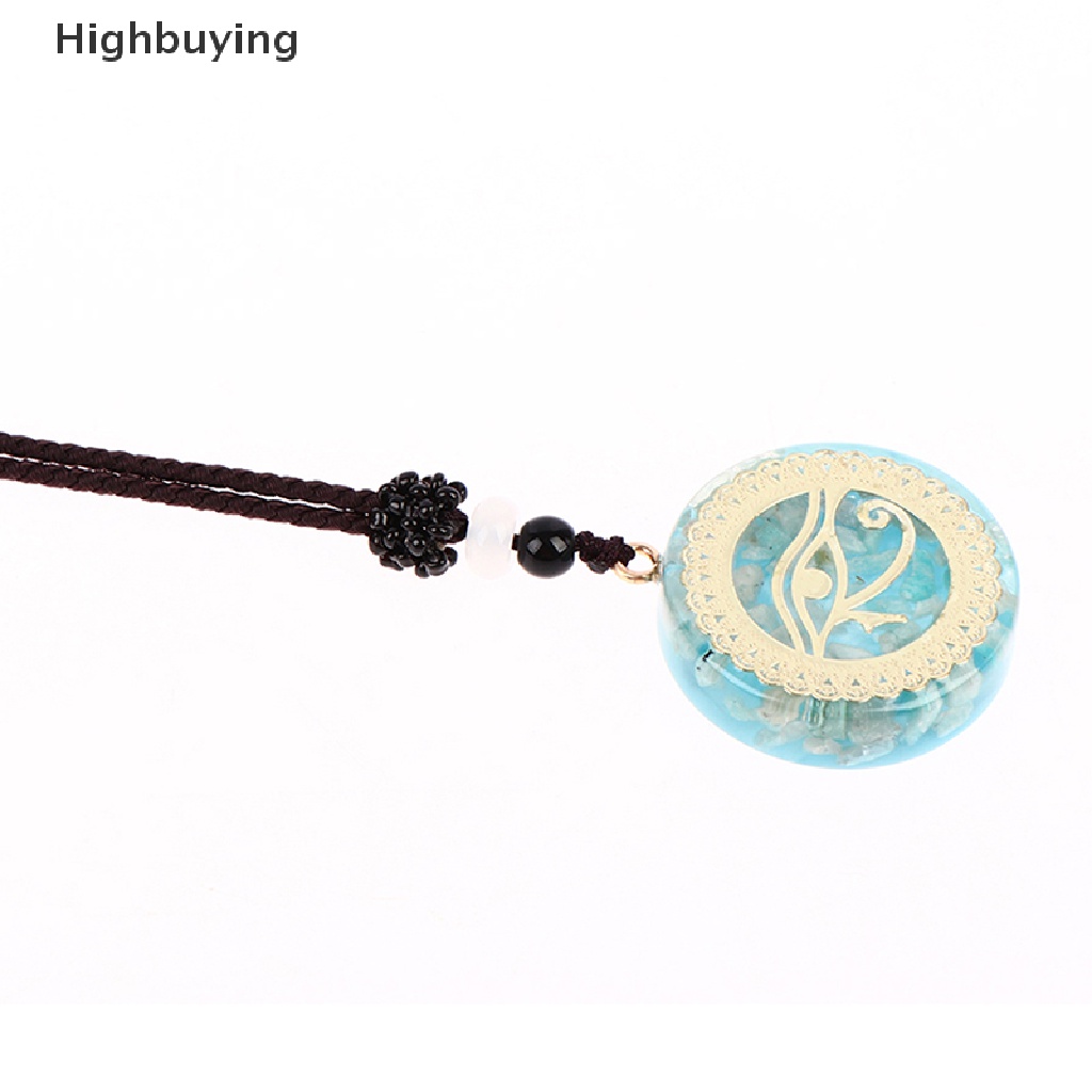 Hbid 1Pc Orgonite Energy Pendant Orgone Amazonite Kalung Horus Mata Semua Memandang Glory