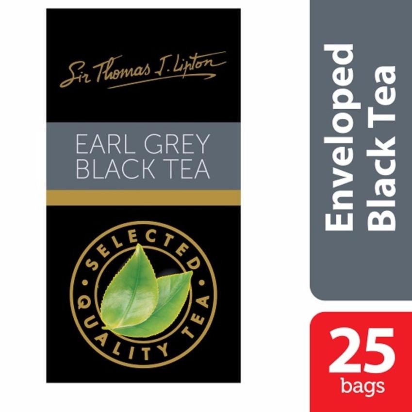

۝ Lipton Earl Grey Black Tea Sir Thomas J Lipton ☺
