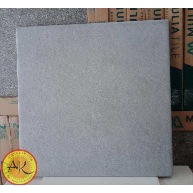 Keramik Lantai Kasar Teras Garasi Rustic Matt Timbul 40x40 Colorado Grey
