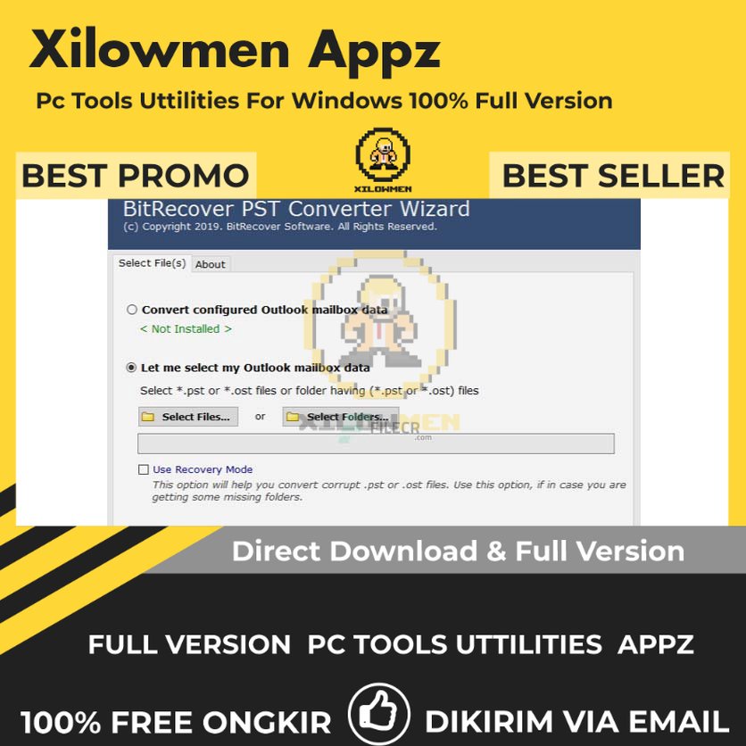 [Full Version] BitRecover PST to IMAP Migration Wizard Pro PC Tools Software Utilities Lifetime Win OS