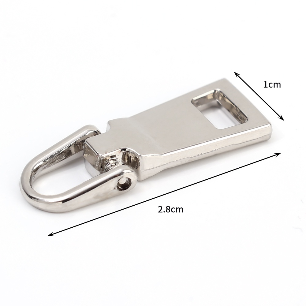 [Hot Sale]card Zipper Pull Tab Pull Untuk Koper Replacement Pull Detachable Zipper Luggage Baju Jaket