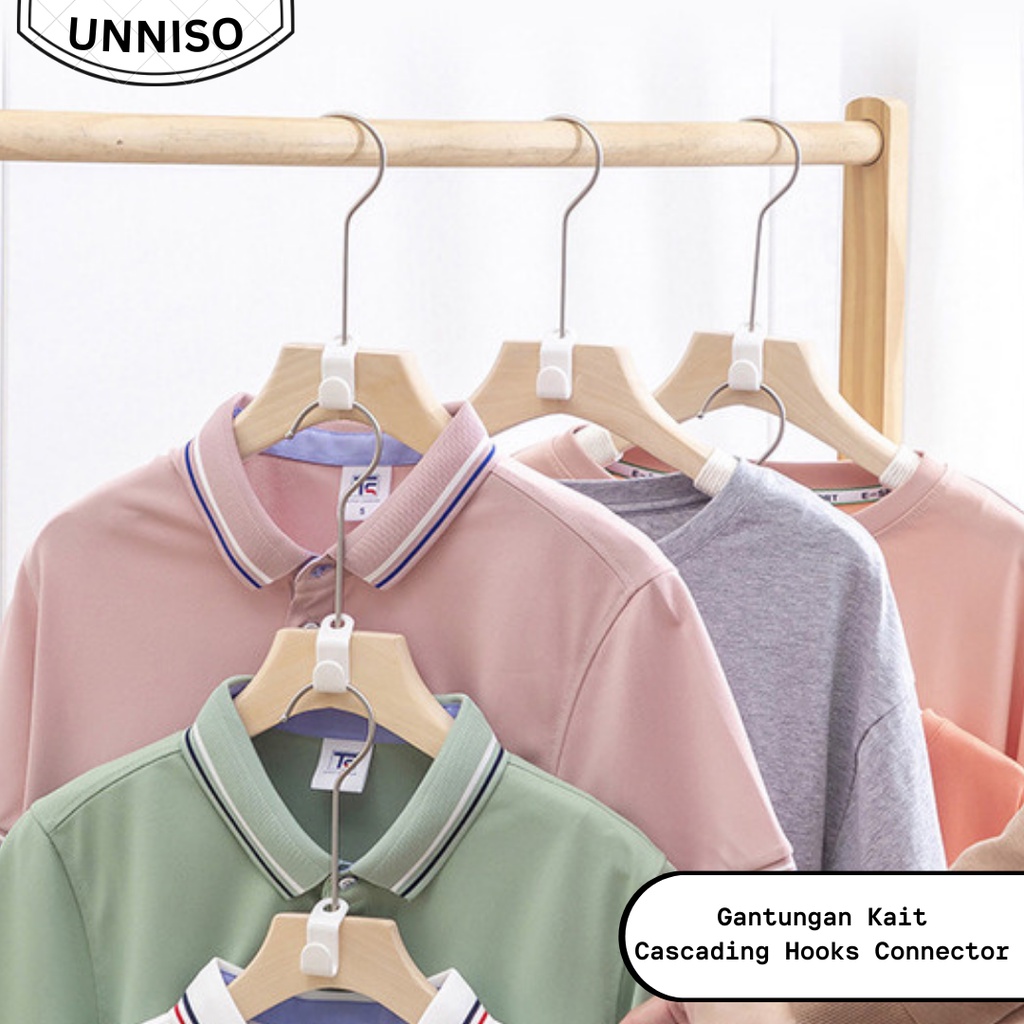 UNNISO - Gantungan Kait Cascading Hooks Connector