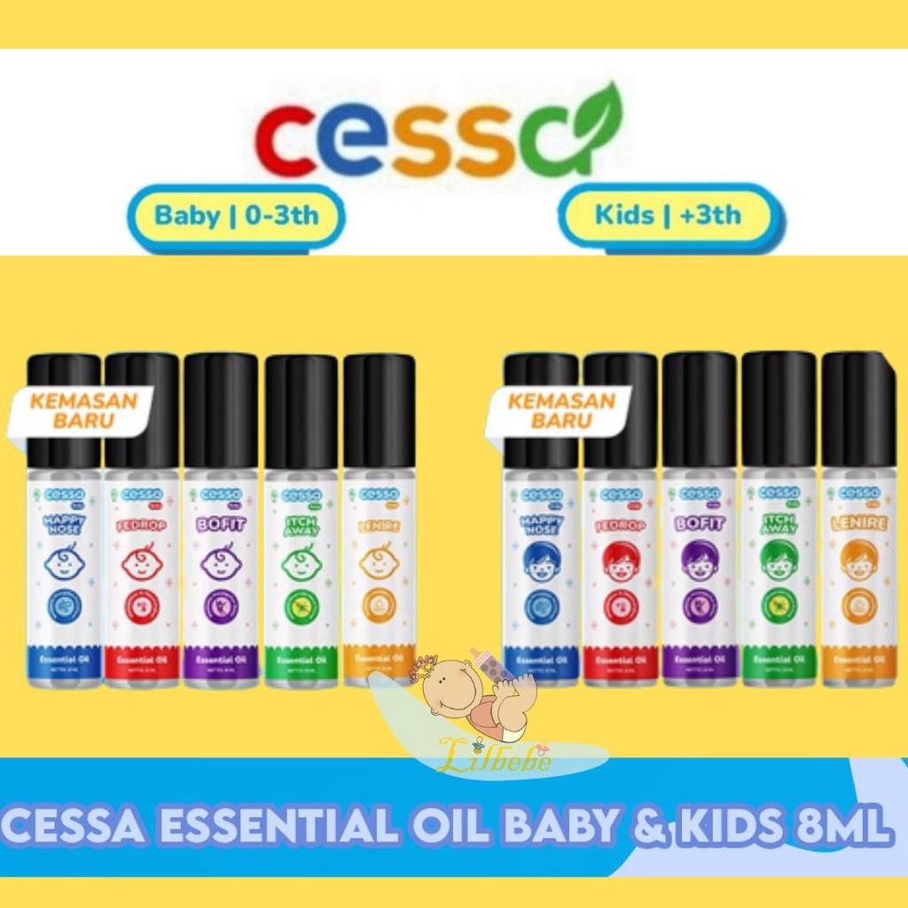 Cessa Baby KIDS (0-2 tahun) Fever Drop , Cough n Flu , Lenire , Bugs Away, dan Immune Booster / Herbal Bayi / Obat Flu Batuk Demam