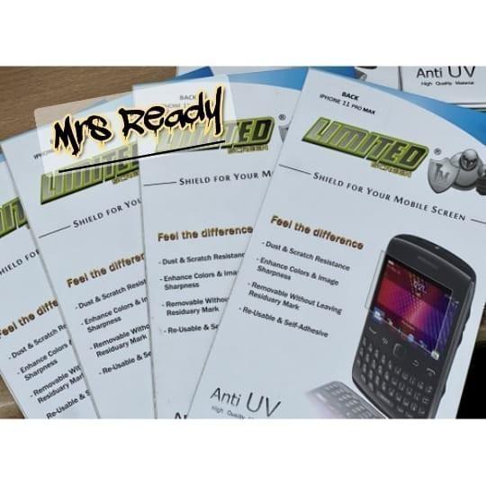 LIMITED Glare Screen Protector Sony Xperia Arc/Arc S/C/C3 Anti Gores