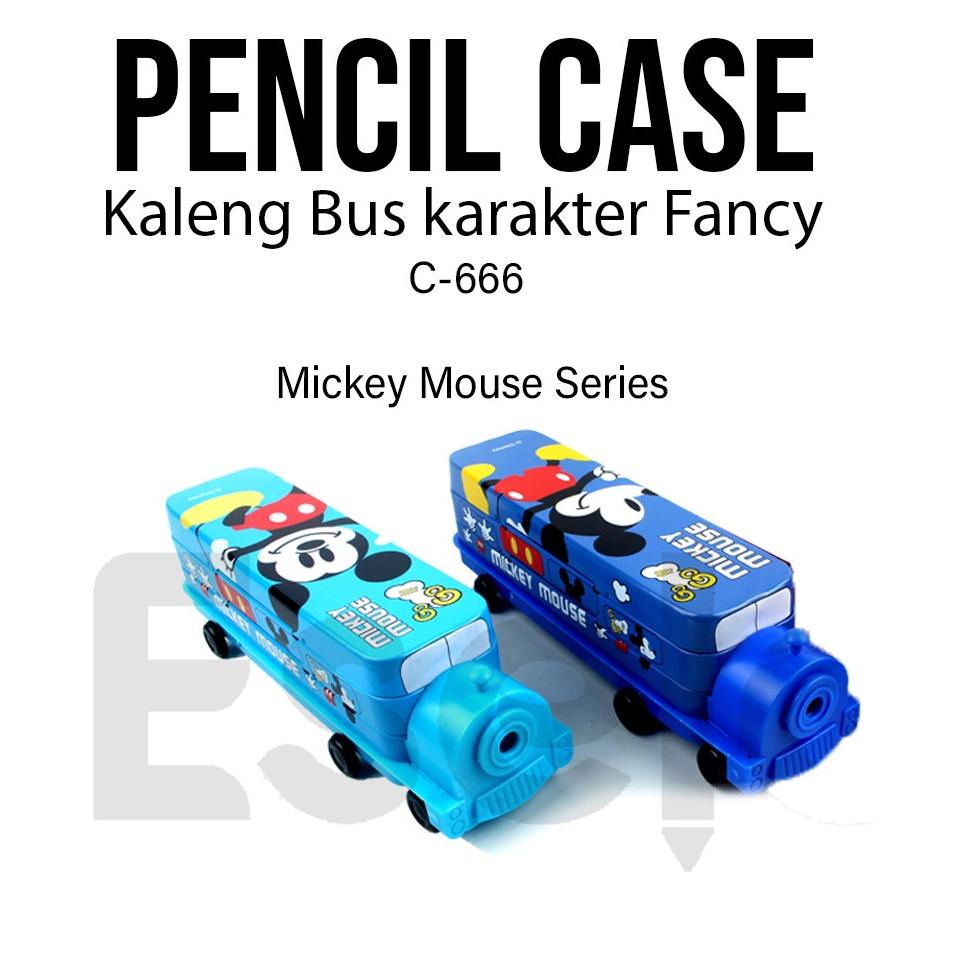 

W33 Kotak Pensil Kaleng Kereta rautan Fancy C666 / Tempat Pensil Fancy CUCI GUDANG ヽ