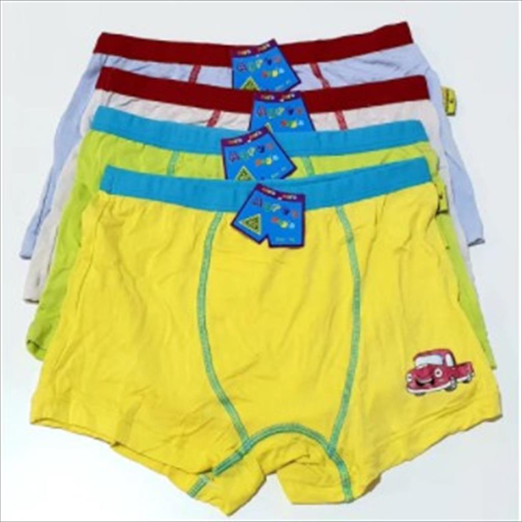 ISI 3 / Boxer AGREE A-503 Motif  Polos / Celana Anak Balita / Pakaian Dalam Premium