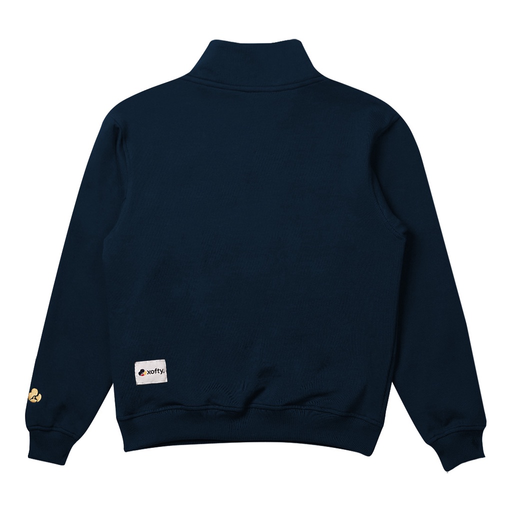 Xofty Parklife Sweater Halfzip Navy