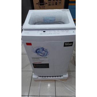 MESIN CUCI 1 TABUNG TOSHIBA AW-M 901 WW TOP LOADING 8 KG PUTIH