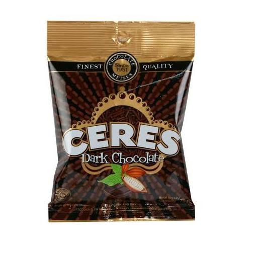 

[Terkece Se-RI] CERES HAGELSLAG DARK CHOCOLATE - CERES 75 GRAM