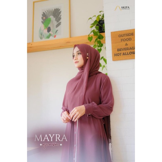 PROMO AKHIR TAHUN Gamis Syar'i Premium Mayra by Akifa ORI