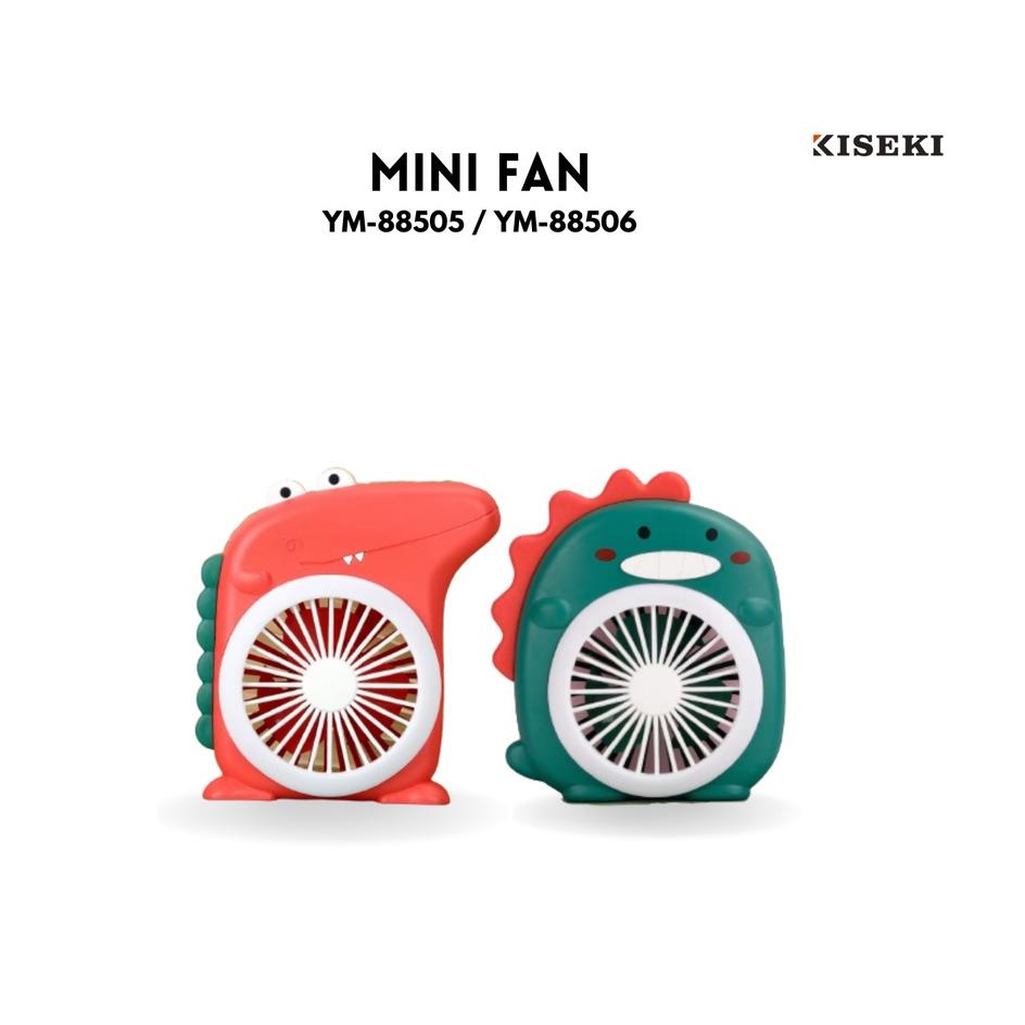 ♠ Kiseki Mini Fan Ym-/Ym- Kipas Angin Mini Model Karakter Rechargeable ▲