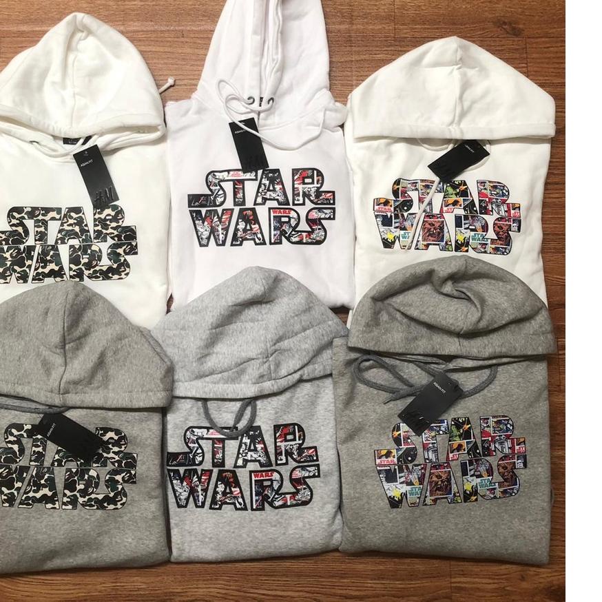 Terbaik HOODIE SWEATER PULLOVER STARWARS COMIC CAMO ABATHING APE H&M HNM HM| PULL AND BEAR | PULL & 