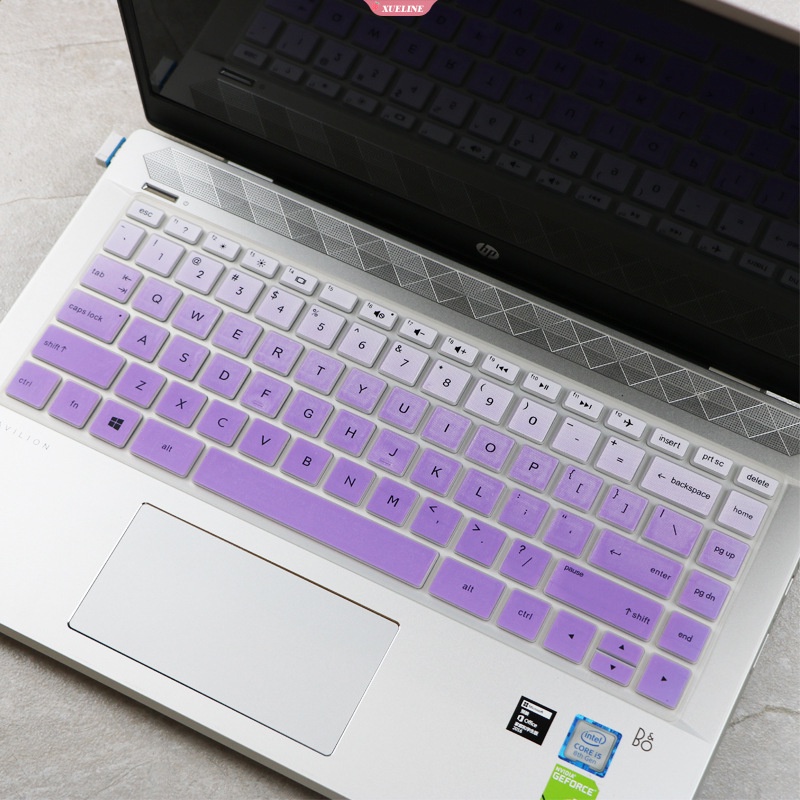 New Cover Keyboard Tinggi Tak Terlihat Untuk 14hp pavilion X360 14-BAxxxx/X360 14-BFxxxx 2022laptop Super Soft Silikon Waterproof Keyboard Cover [ZXL]