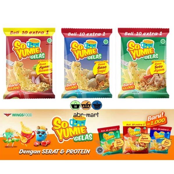 

>V44859) SO YUMIE Mie Gelas [ isi 10 bks ] *
