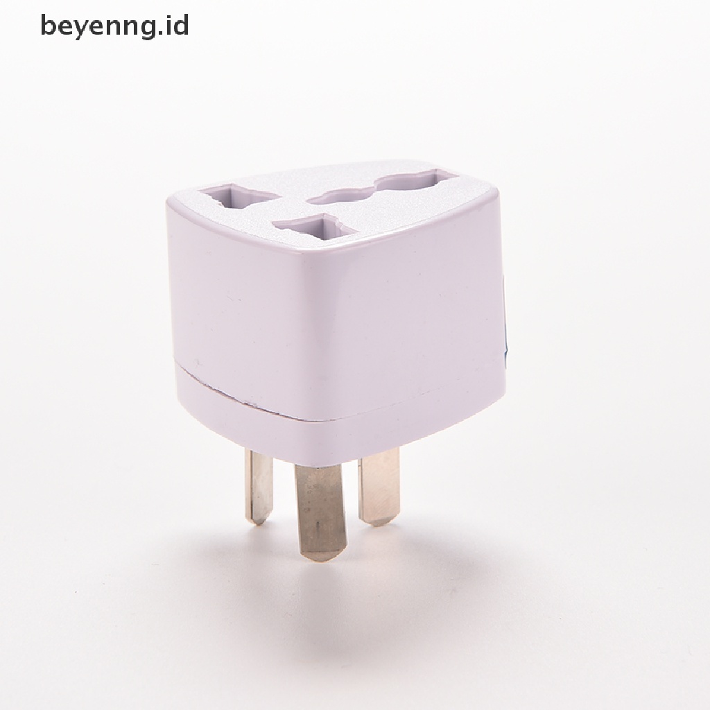 Beyen US EU Universal to AU Australia Colokan 3pin AC Power Adapter Travel Converter ID