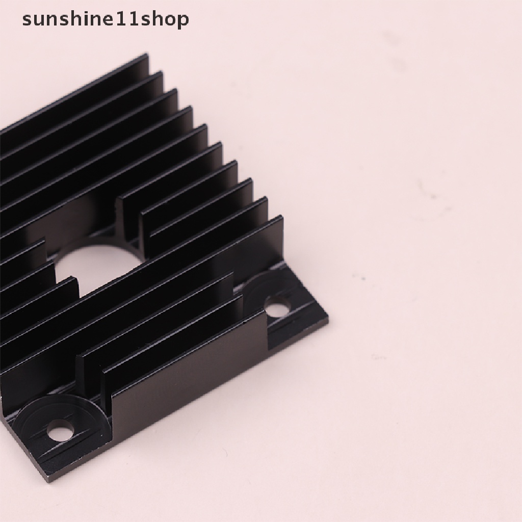 Sho 1Pc 40x40x10MM 3D Printer Motor Heatsink Hitam Gold Radiator Untuk Motor MK7/MK8 N