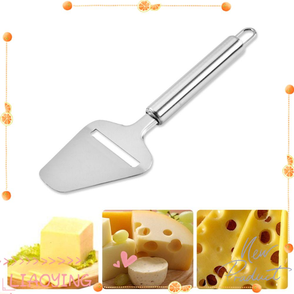 Ly Cheese Slicer Alat Serut Mentega Silver Cheese Planer Multi Fungsi