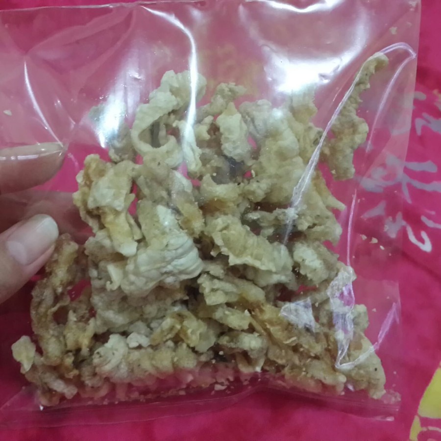 

kerupuk kulit ceker ayam tanpa tepung