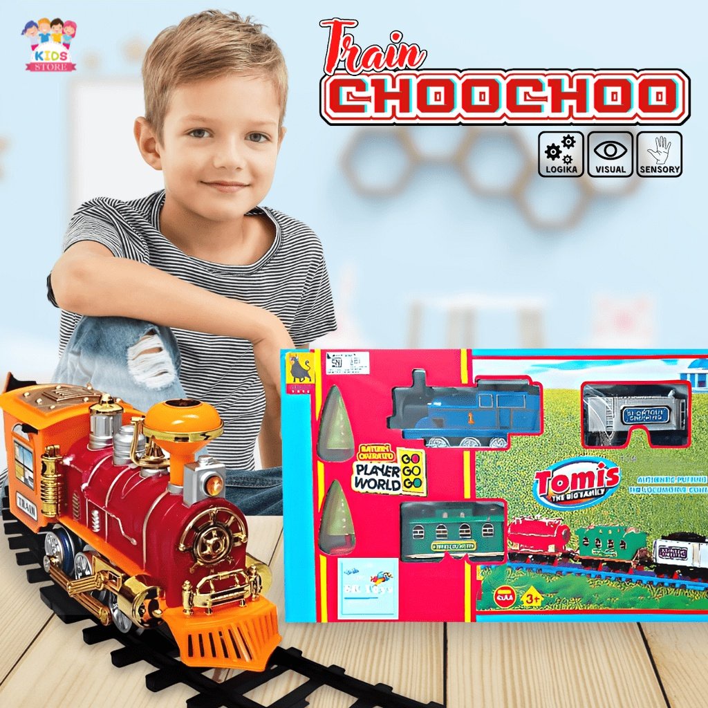 Choochoo Super Train | Mainan Kereta Api Rel Panjang Dan Lintasan | Kereta Api Thomas And Friends | Mainan Anak Laki Laki 2-3-4-5-6 Tahun | Mainan Terbaru 2023