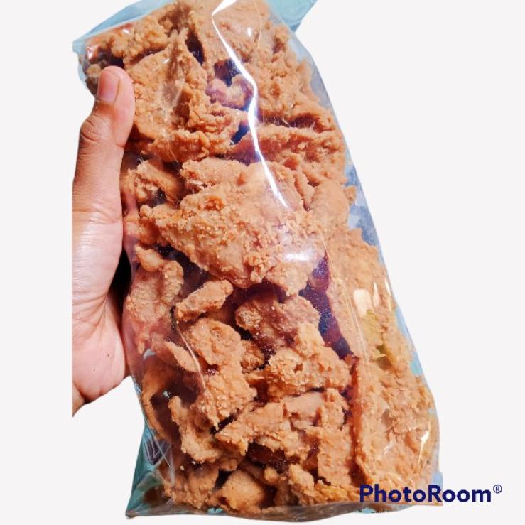 

☑ kulit ayam crispy 500gr original/pedas ✱