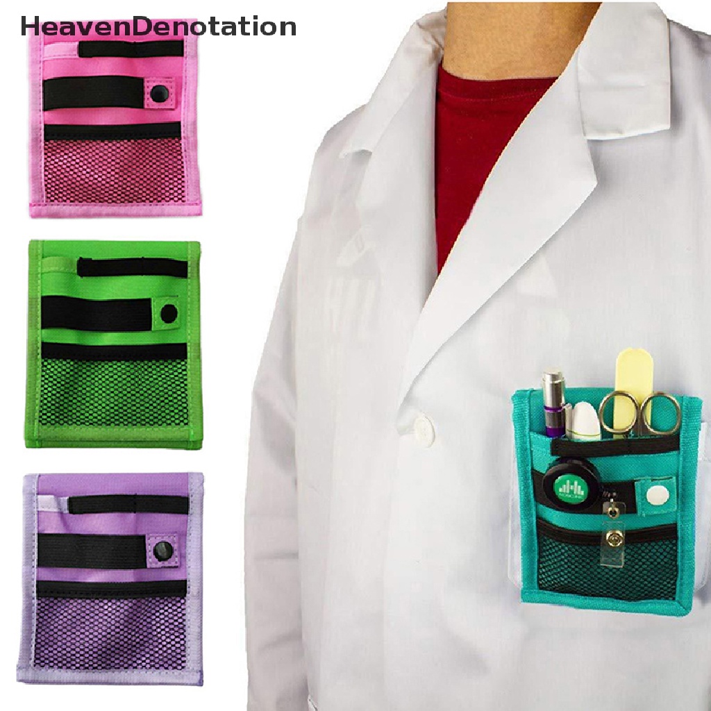 [HeavenDenotation] Kantong Pulpen Dokter Perawat Inserted Bag Pocket Pen Protector al Tools HDV