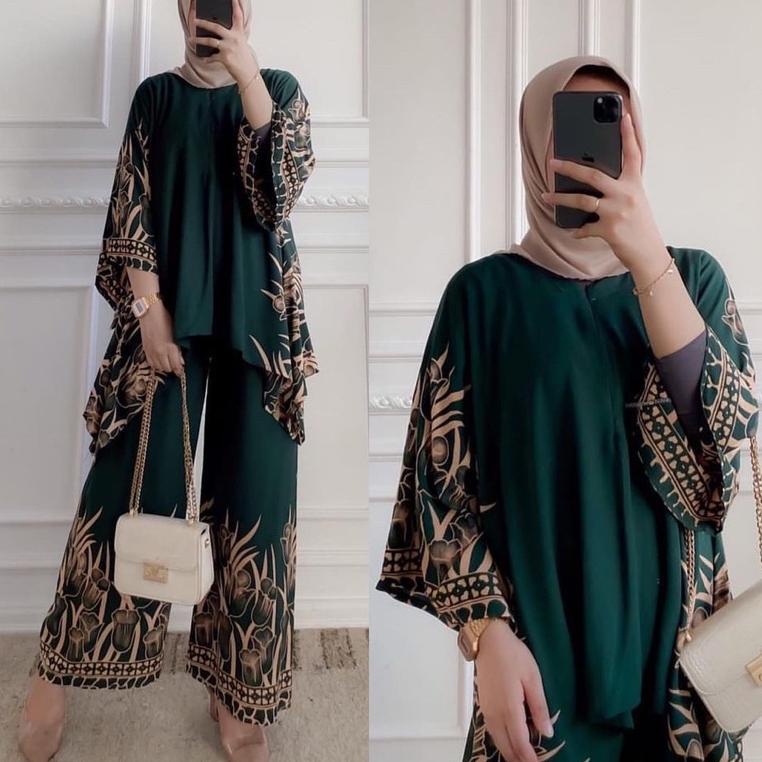 TERBARU Madhumati.id Setelan Sekar Jumbo Set Big Set Waka Waka Rayon Jumbo LD 140 One Set Jumbo Rayo