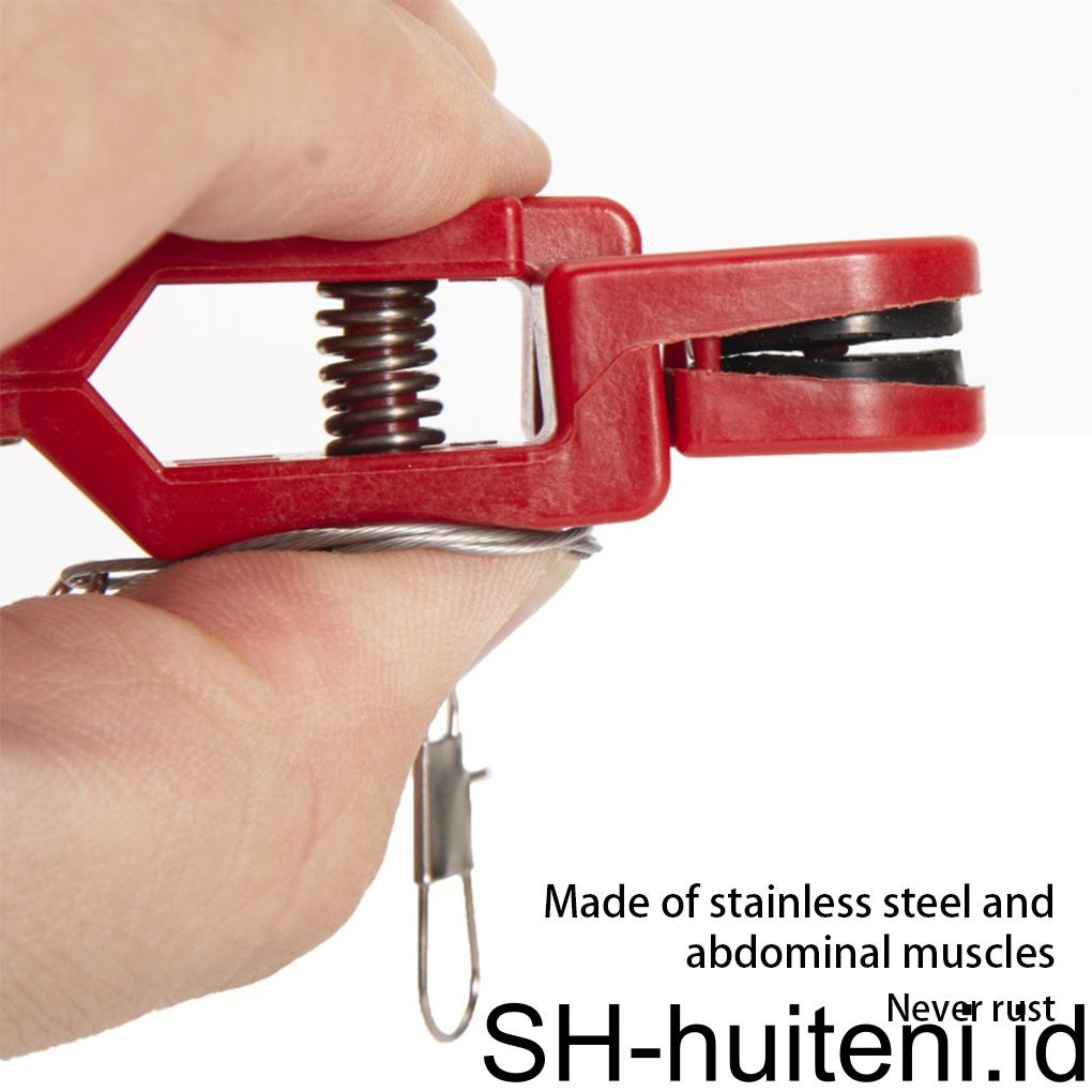 Huit Klip Pelepas Pancing Ketegangan Snapper Jepit Ikan Serbaguna Gesper Fast Released Clamp Sea Fishing Troli Gesper