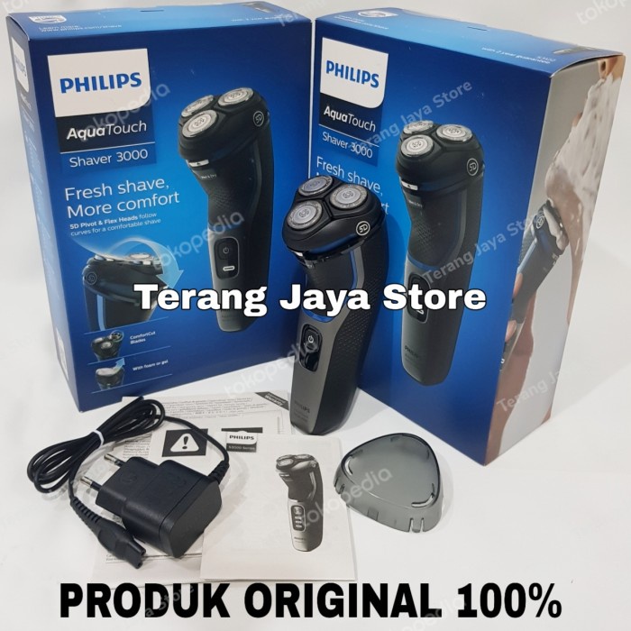 Terlaris Shaver Philips S3122 Philips Aquatouch Shaver S3122 Shaver Electric