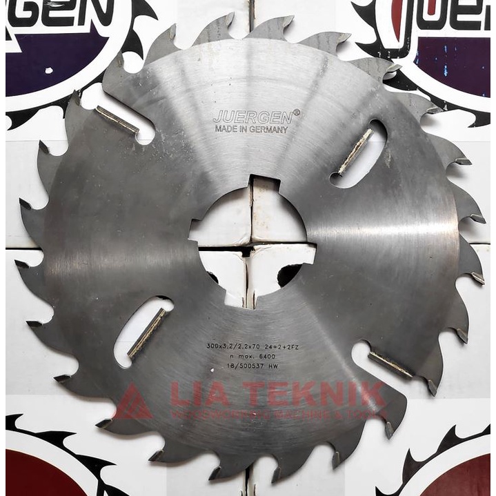 12"x(24+2+2)T Mata Gergaji Kayu (Circular Saw Blade) | Juergen, German