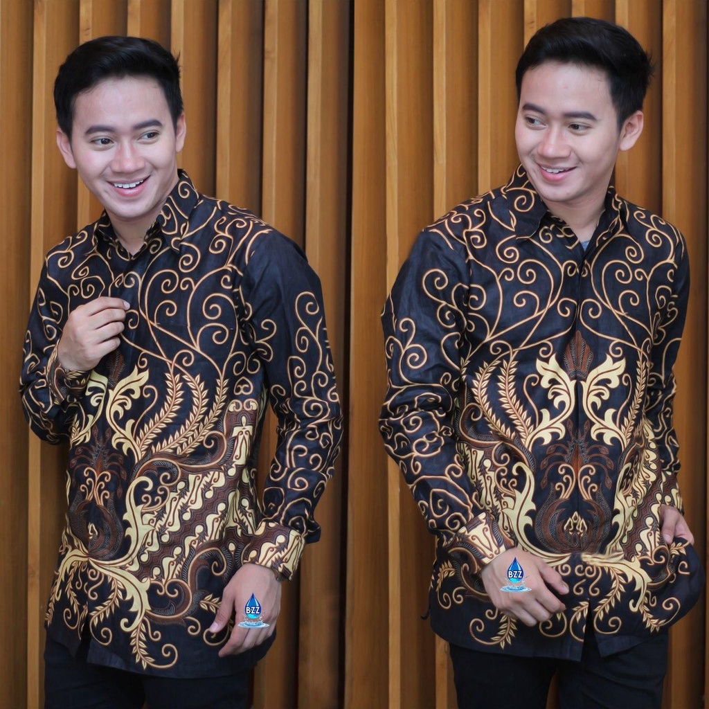 NEW ARRIVAL DISTRO BATIK PRIA BORDIR SOGAN HRB026 BATIKAF NOTOARTO BATIK IPNU-IPPNU