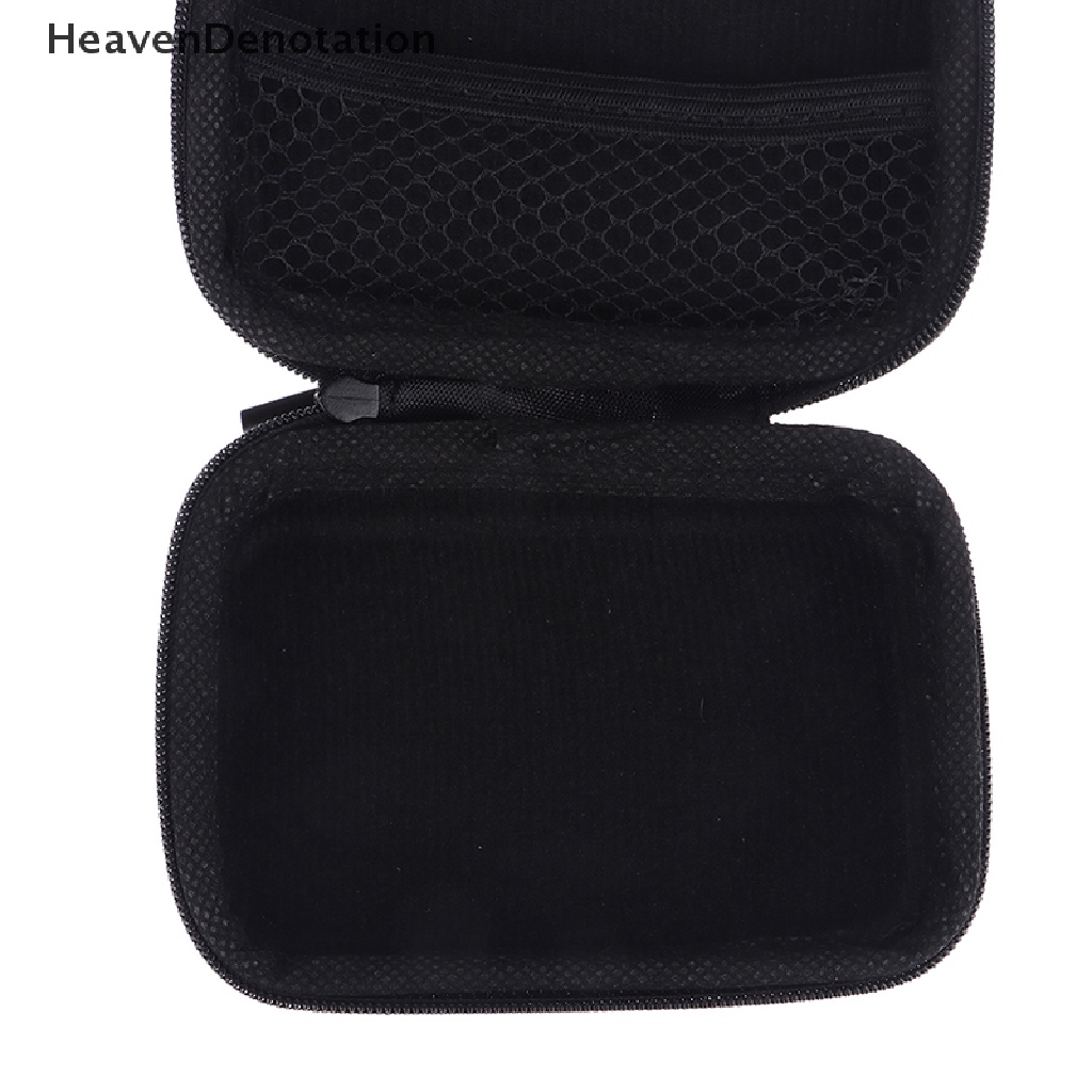 [HeavenDenotation] Tas Penyimpanan Earphone Kecil Kerang Keras Kabel Data Organizer Bag Mini Tech Gadget Portable Case Charger U Disk Zipper Pouch HDV