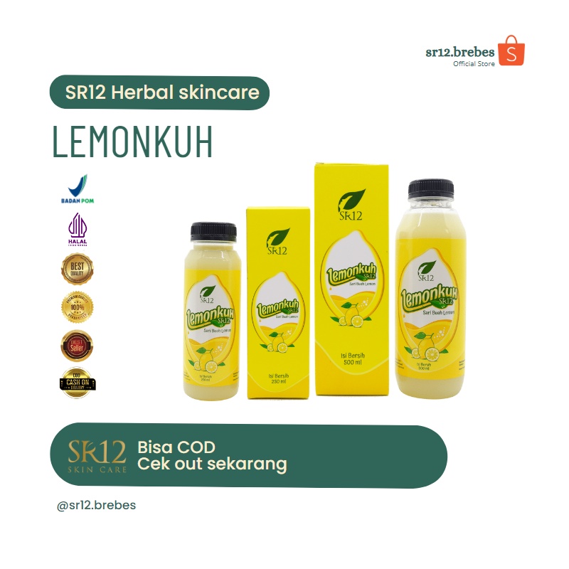 

[BISA COD] LEMONKUH SR12 / PENURUN BERAT BADAN