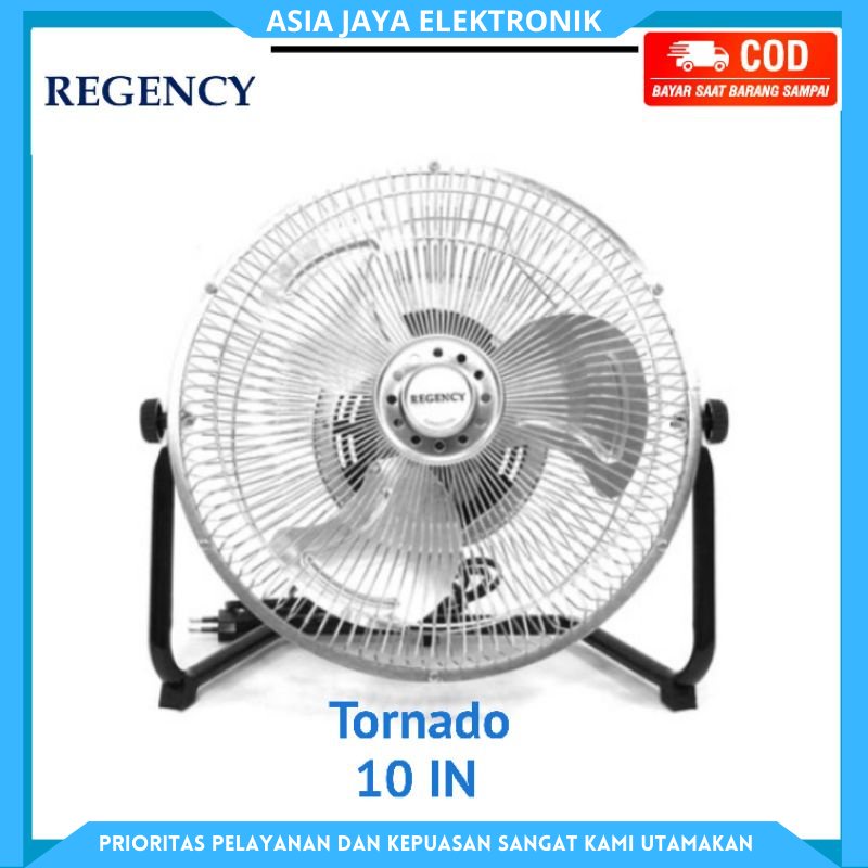 REGENCY 10 inch Kipas Angin Lantai Besi Tornado ZDLX 10