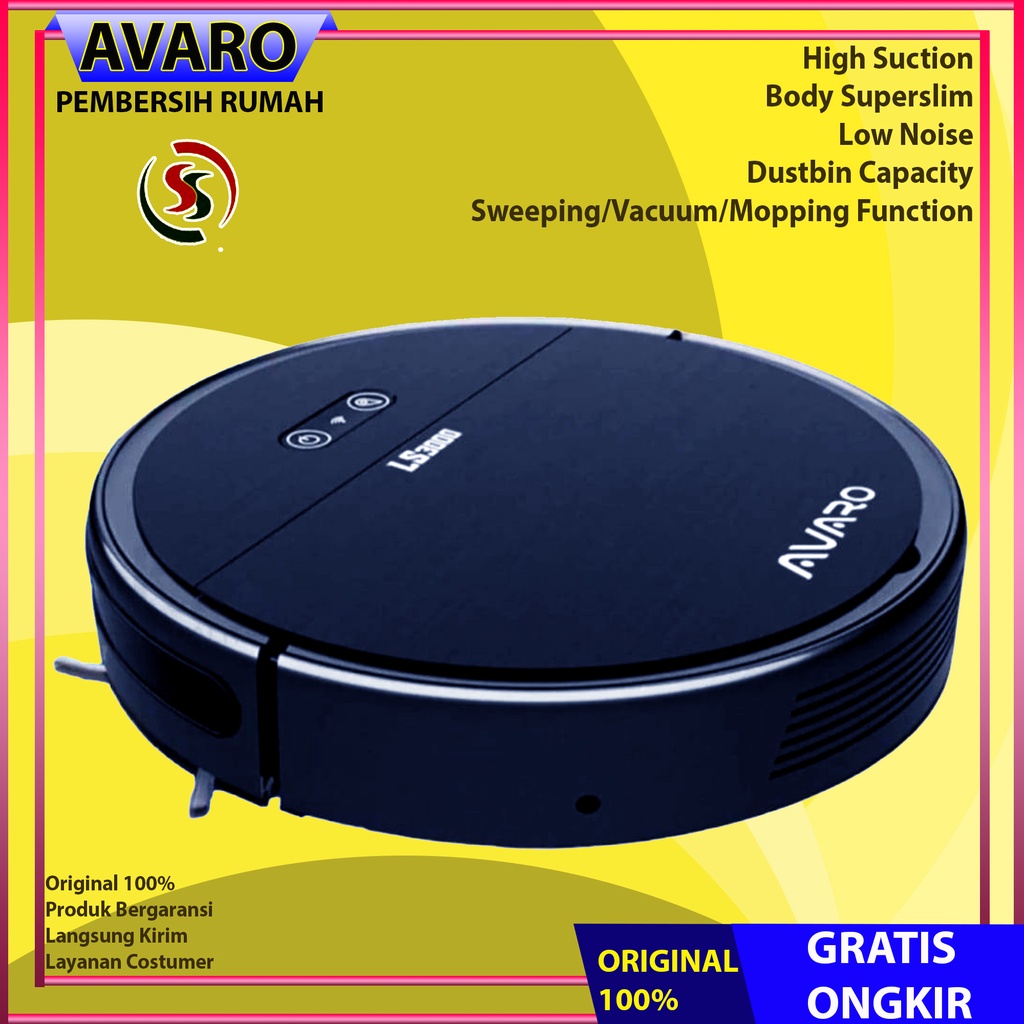 AVARO LS3000 Robot Vacuum Cleaner Vacum Cleaner Vaccum Cleaner