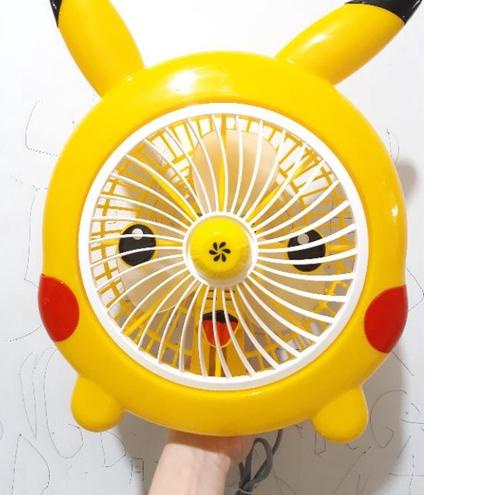 ♧ BERAT 1KG..Kipas Angin Karakter Donald.. Barbapapa.. Hamster.. Panda.. Hiu.. Bear.. Pony.. ♪