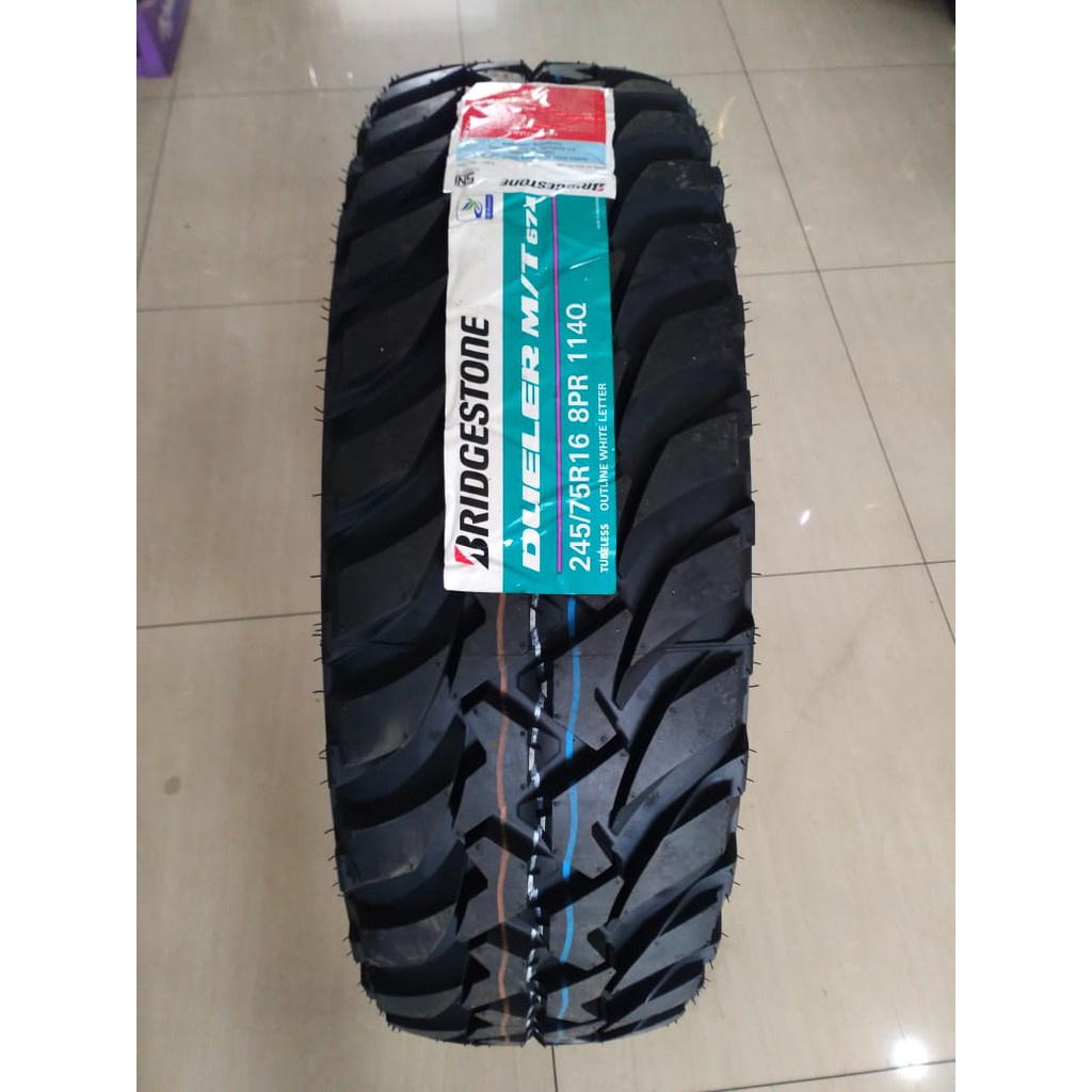 Bridgestone Dueler MT D674 245/75 R16 Ban Mobil Ford Ranger