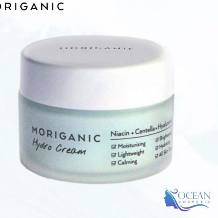 ➹ () MORIGANIC Hydro Cream Moisturizer Niacinamide Centella Asiatica 30ml ←