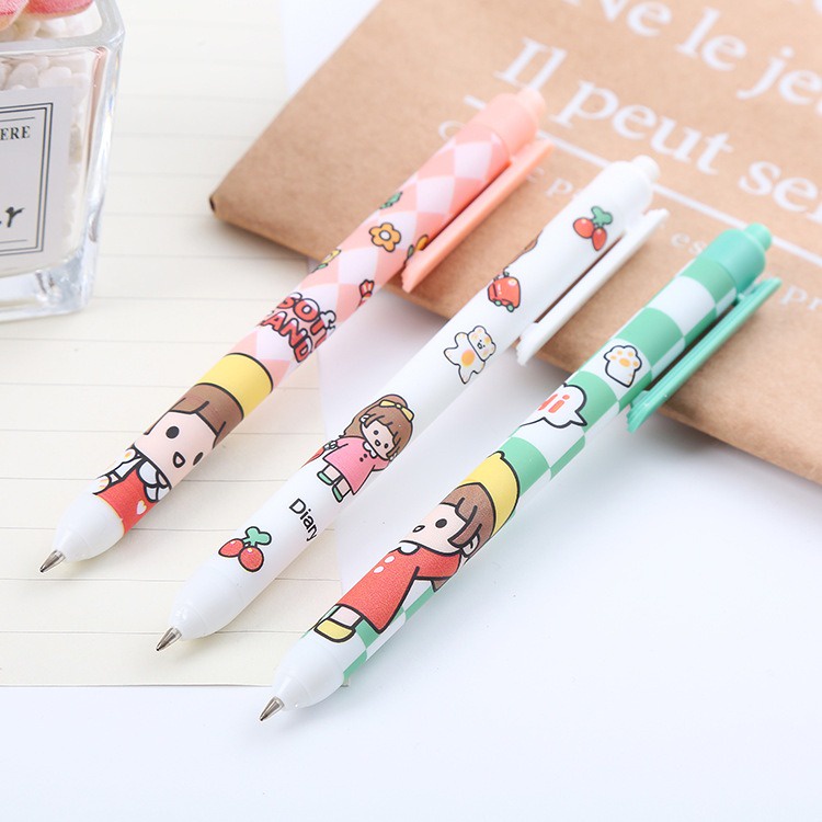 6pcs Pena Pulpen Pen Set Cetek Cetekan GM-ST0313