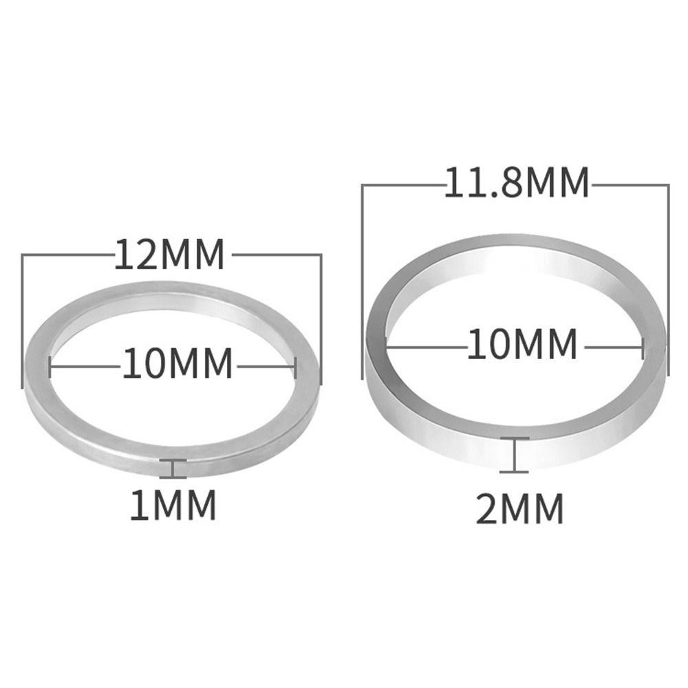 R-FLOWER 10pcs Sekrup Roda Rantai Kualitas Tinggi Aluminium Double Change Bike Part