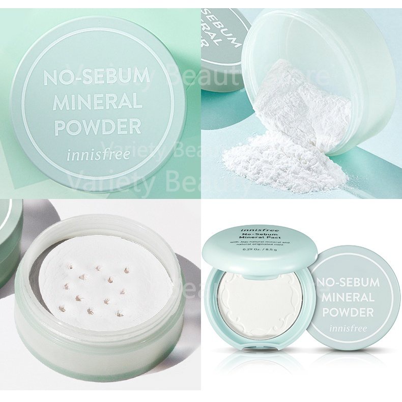 Innisfree No Sebum Mineral PowderOWDER 5g Full Size 100% Original  Korea