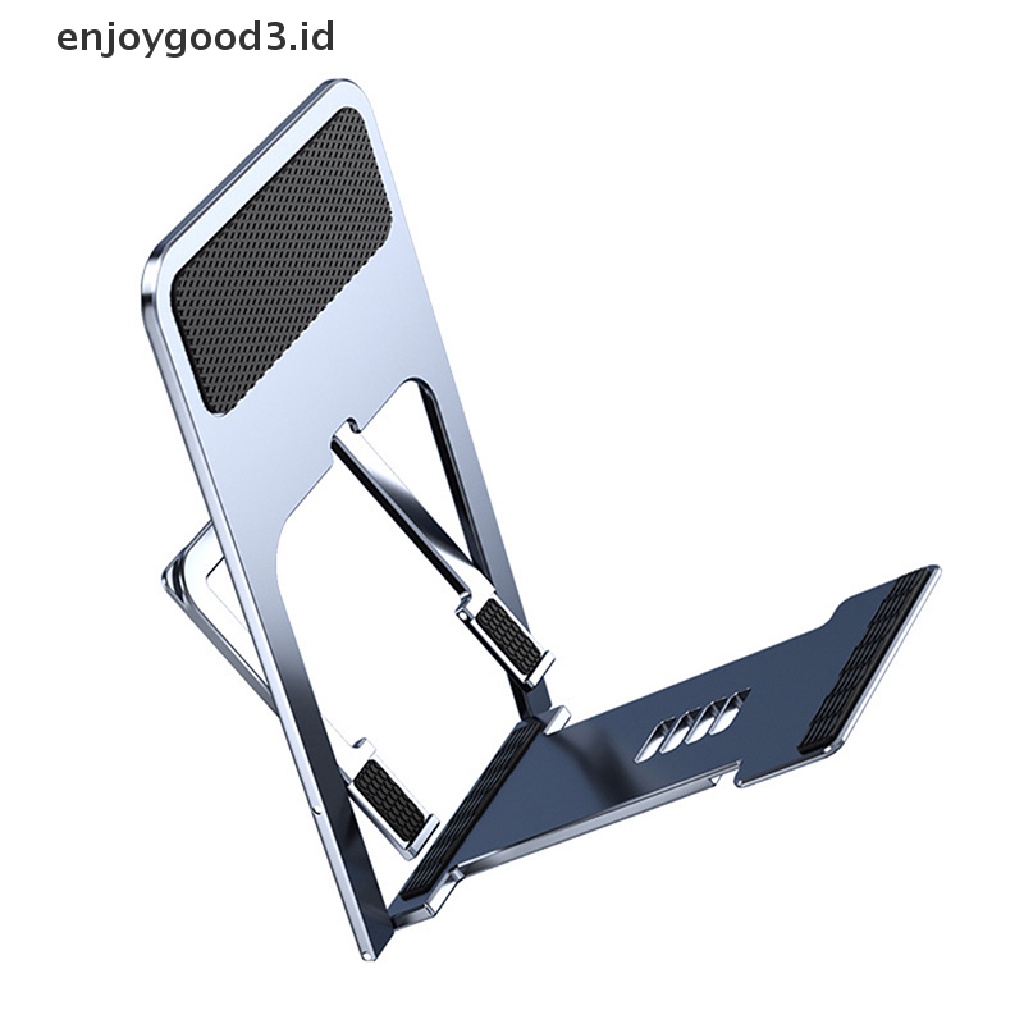 【 Rready Stock 】 Universal Desktop Mobile Phone Holder Stand for IPhone IPad Adjustable Tablet Foldable Table Cell Phone Desk Stand Holder （ ID ）