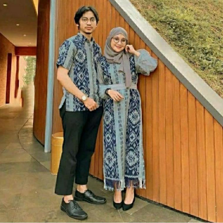 HOT SALE baju tenun couple - set couple tenun - couple tenun - couple etnik - Baju tenun - baju etni